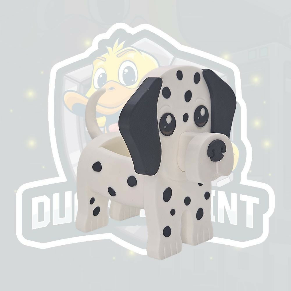 Dalmatian Glasses Holder | 3D Printed Dog Spectacle Stand | Cute Desk Organiser | Eyeglass Holder | Dog Lover Gift