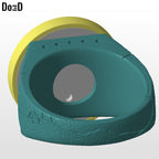 Black Lantern Ring Death 3D Printable Model Print STL File #BKLR325