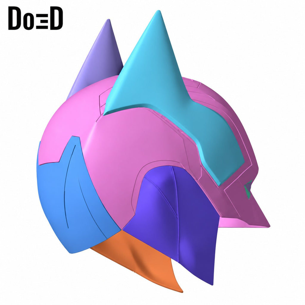 Darebat Helmet 3D Printable Model STL File #DB20