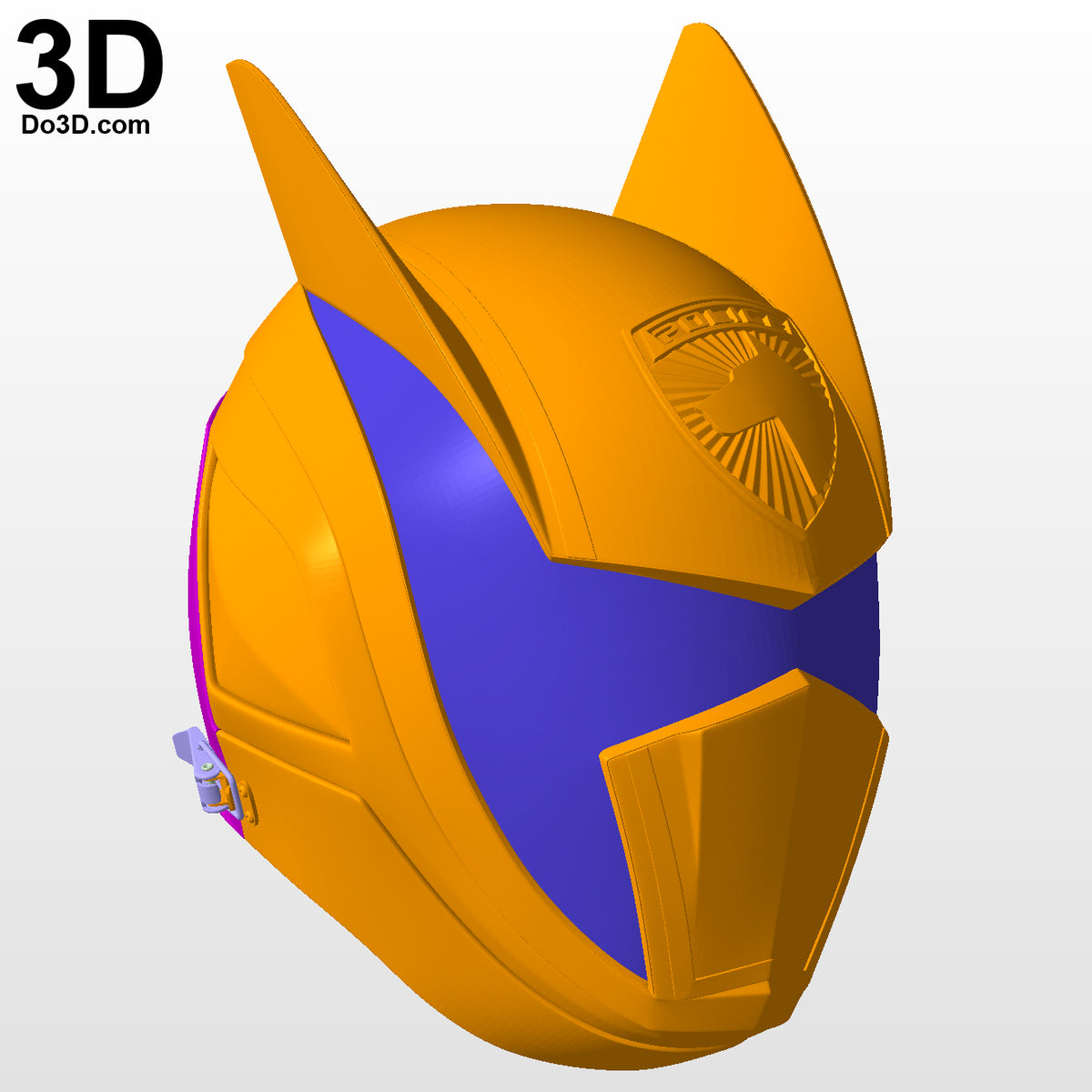 SPD Shadow Ranger / Dekamaster Helmet | 3D Model Project #6233