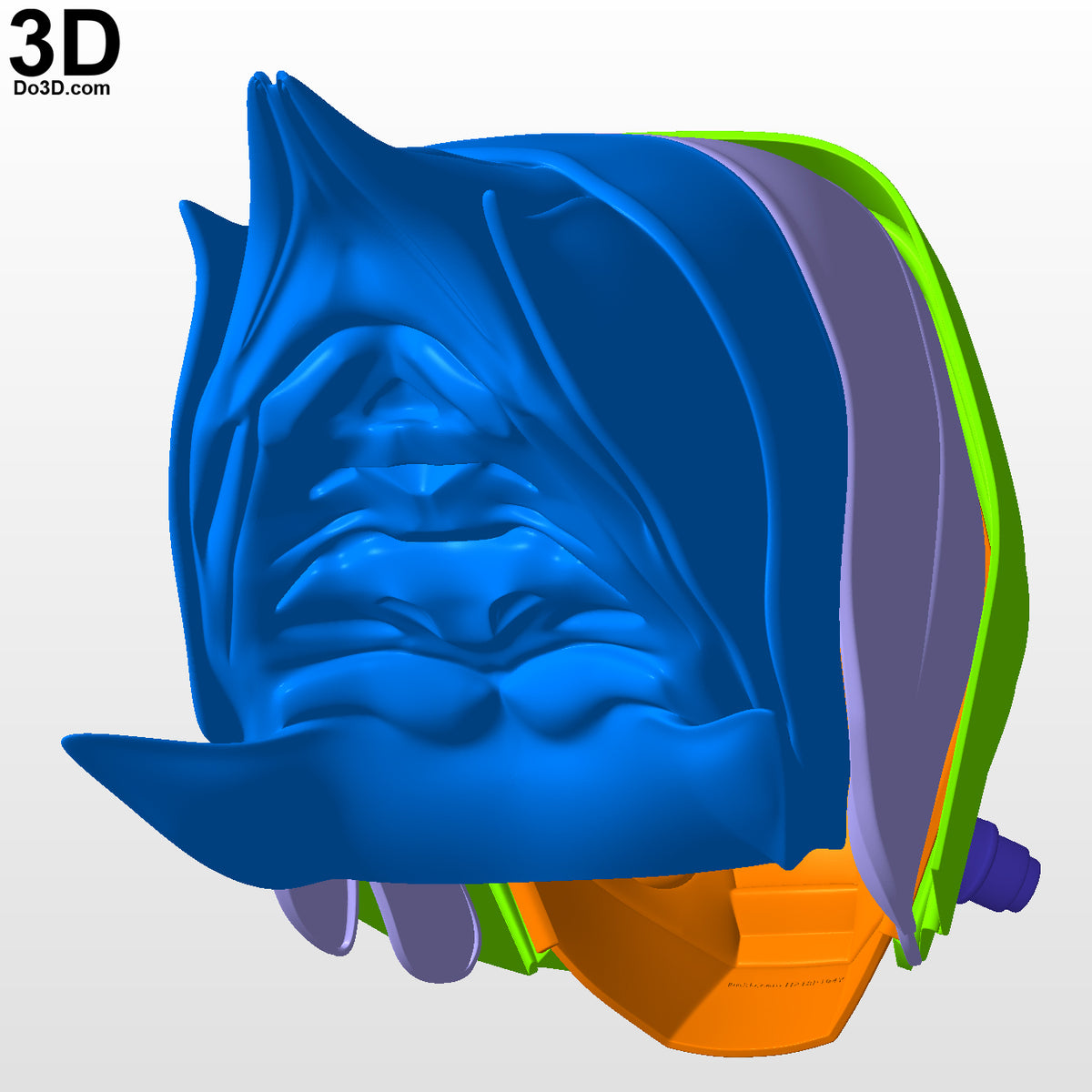 Pyke  Syndicate Helmet / Mask Book of Boba Fett 3D Printable Model STL File #P79