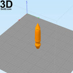 Hawkeye's Bow Quiver Arrow Holster Hawkeyes | 3D Printable Model STL File #1476