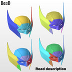 Wolverine Helmet 2026 Wolverine Cowl | 3D Printable Model Print File #WI44