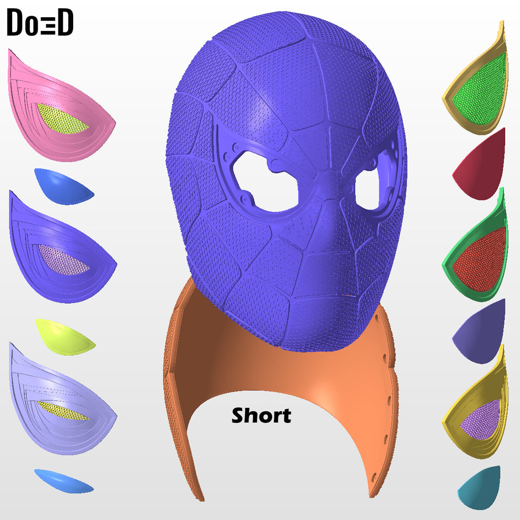 Spider-man Black & Gold Integrated Suit Inside Out 3D Print Model Preorder #IB44
