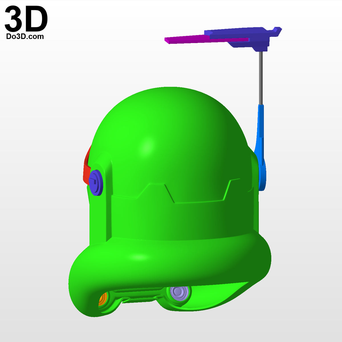 Crosshair Helmet Bad Batch 3D printable model print file STL #CH59
