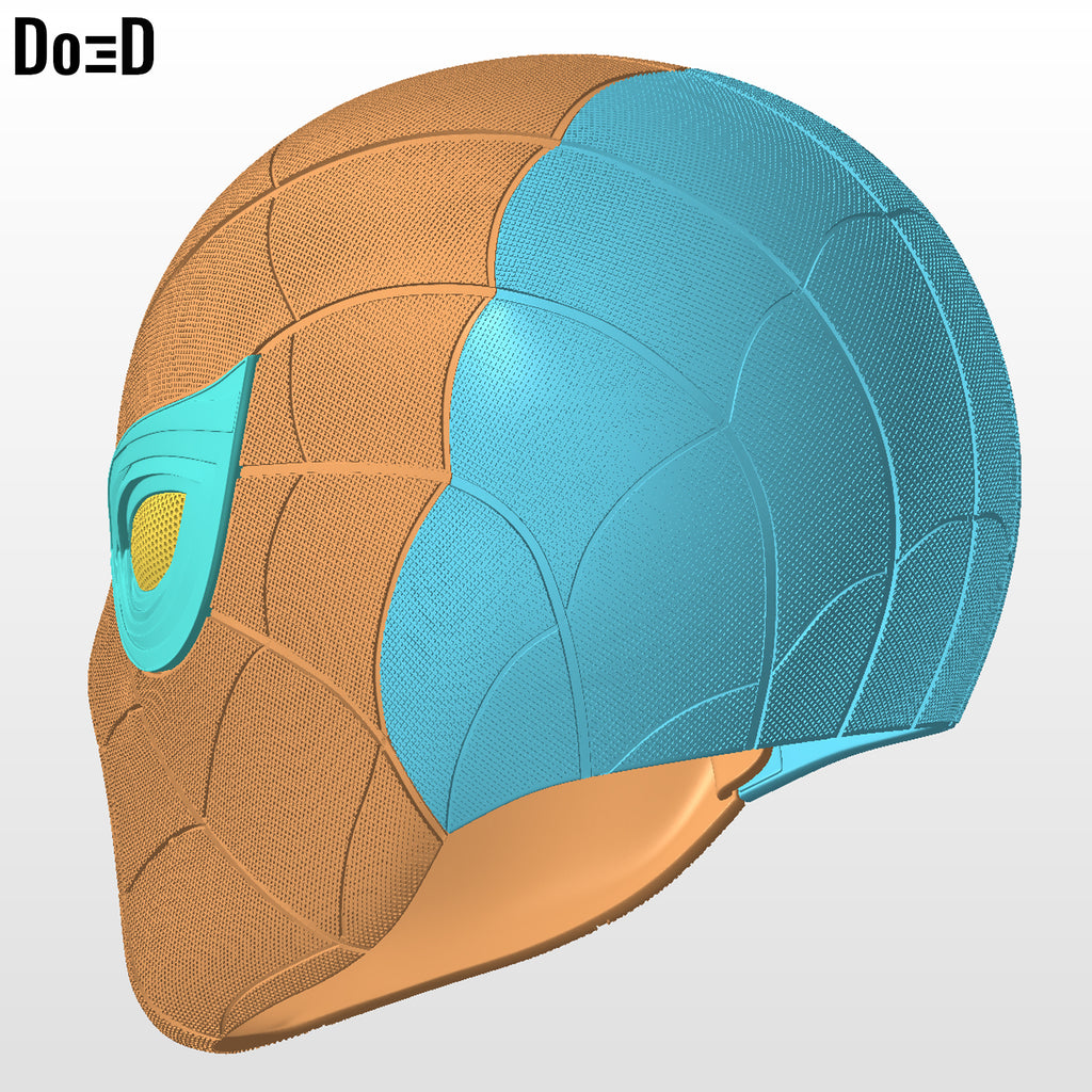 Spider-man Homecoming Civil War Helmet | 3D Printable Model #H1760