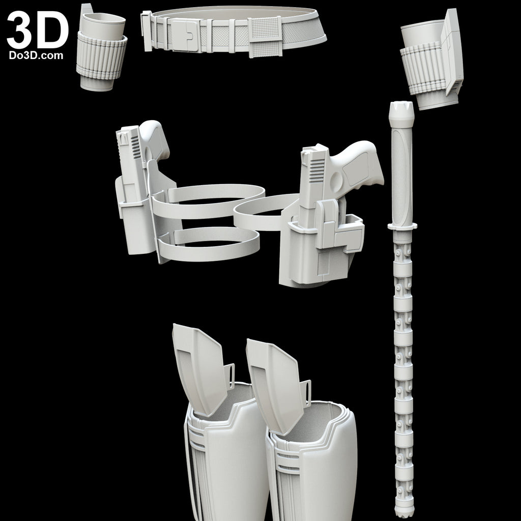 Black Widow Avengers Infinity War Set | 3D Model Project #4494