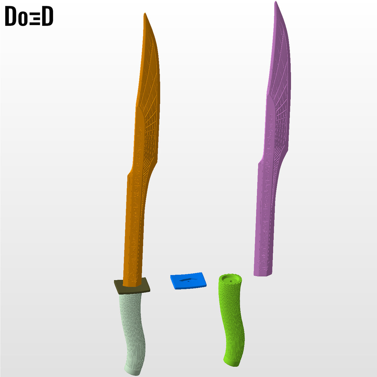 Layla Sword Moon Knight Katana Weapon 3D Printable Model File #L2439