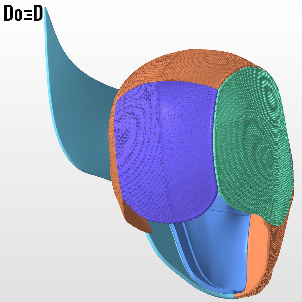 DEX Wolverine Deadpool Mashup Helmet | 3D Printable Model Print File #MU11