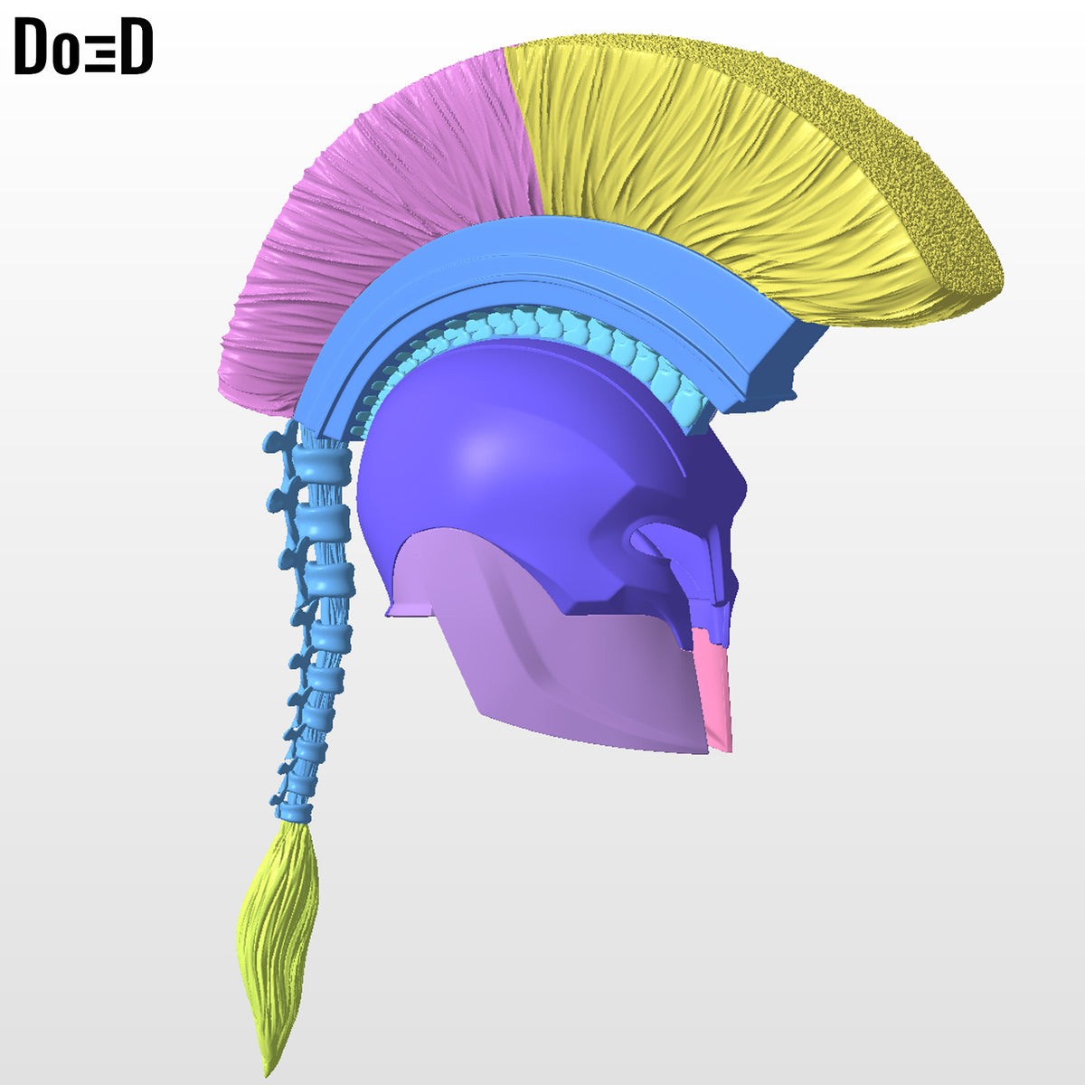 Do3D Agamemnon Helmet | 3D Printable Model Print File STL #AO363