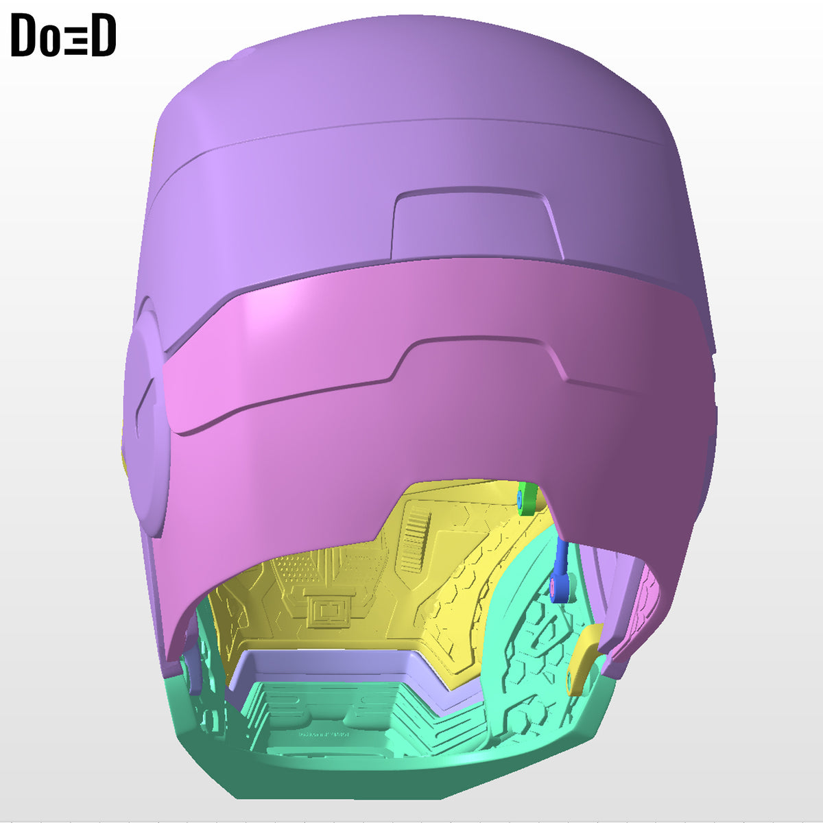 Mark VII Helmet MK 7 Premium Quality from Iron Man 3 | 3D Model Project #5197