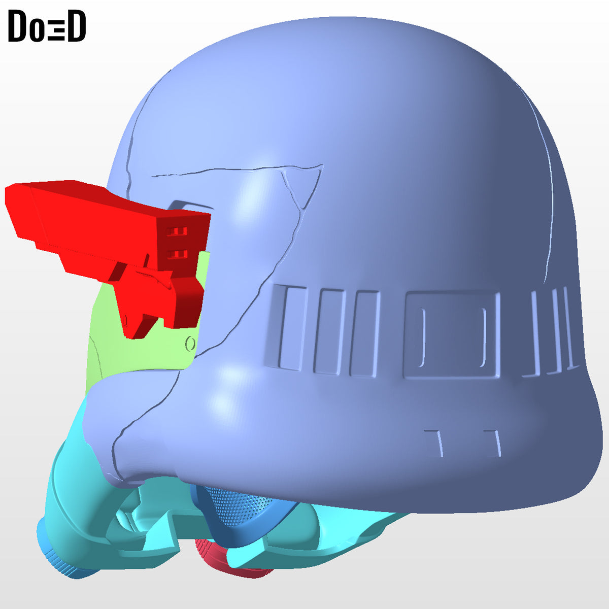 Zombie Death Trooper Ahsoka | 3D Printable Model STl #ZT41