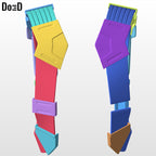 Vigilante Shoulder Straps | 3D Printable Model #SV05