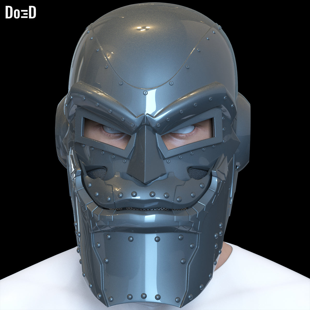 Doom Tyrant Helmet 003 3D Printable Model STL File #DT53