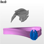 Homelander Shoulder Armor and Belt Buckle The Boys | 3D Printable Model STL #H97