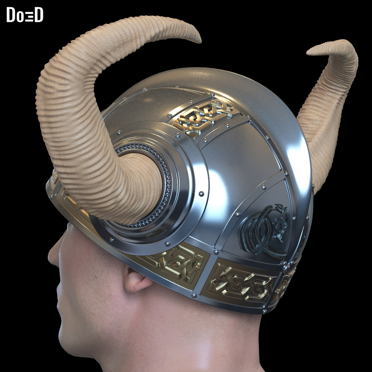 Stoick Hiccup Helmet 2025 How to Train Your Dragon 3D Printable Model STL  #H261