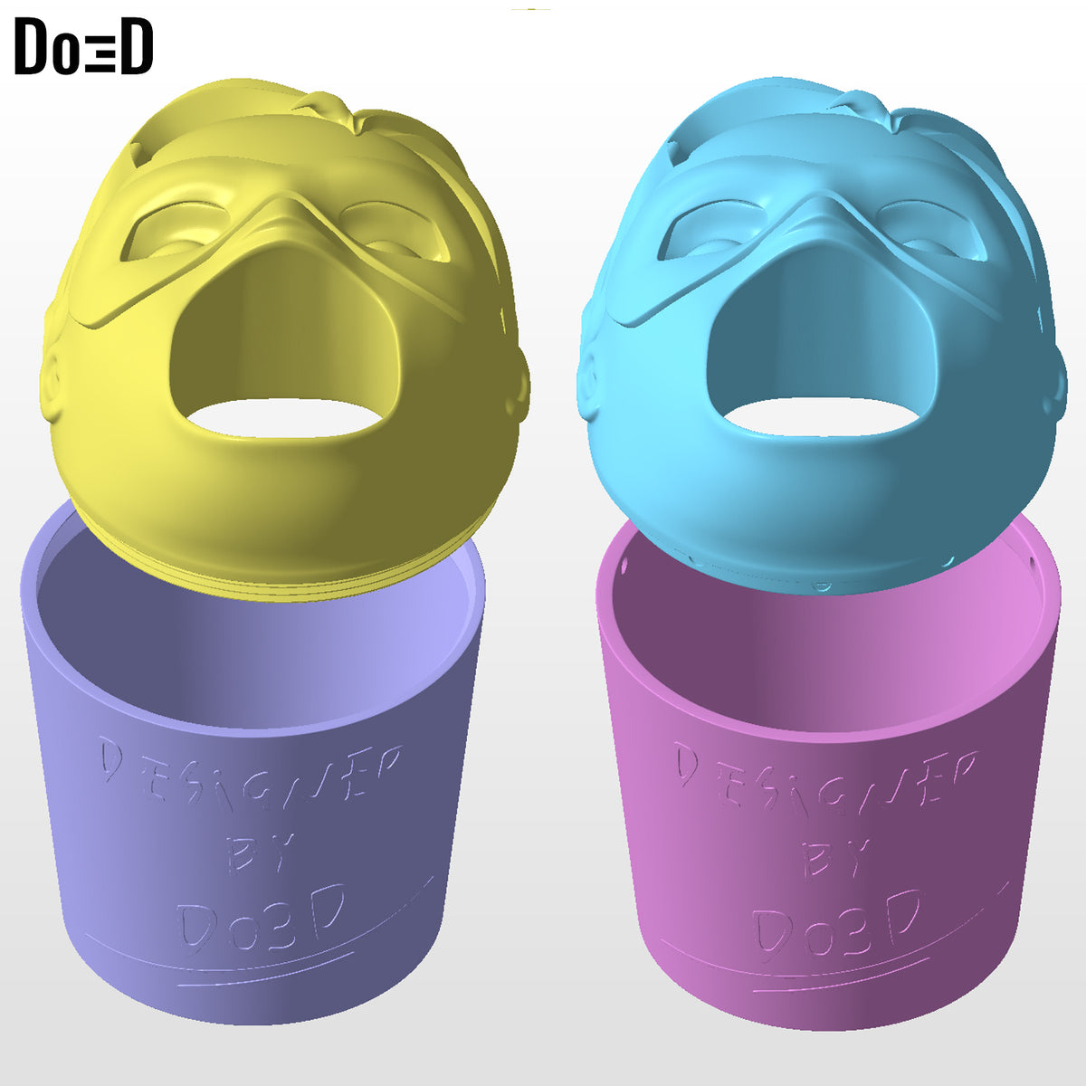 Robin Do3D Screamer Popcorn Bucket 3D Printable Model #R1932