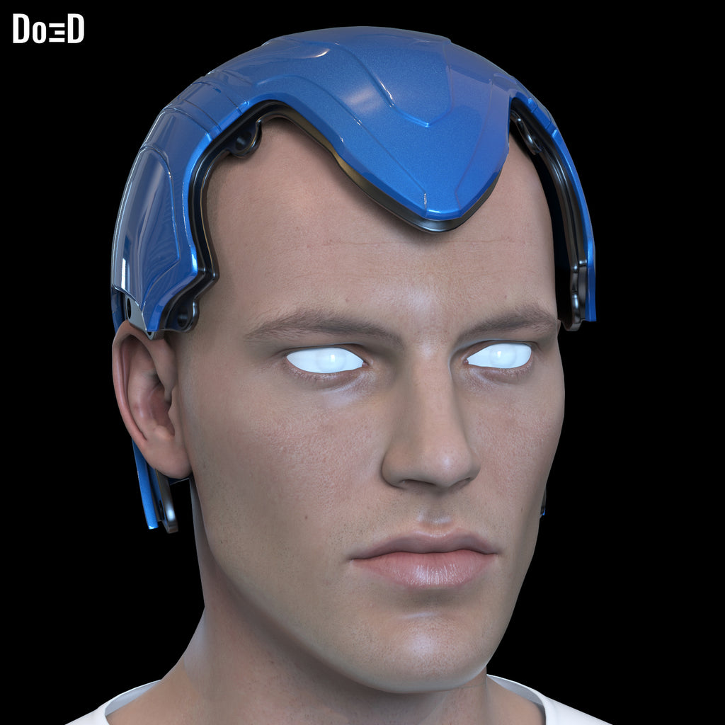 Blue Beetle Helmet V2 | 3D Printable Model STL File #B42