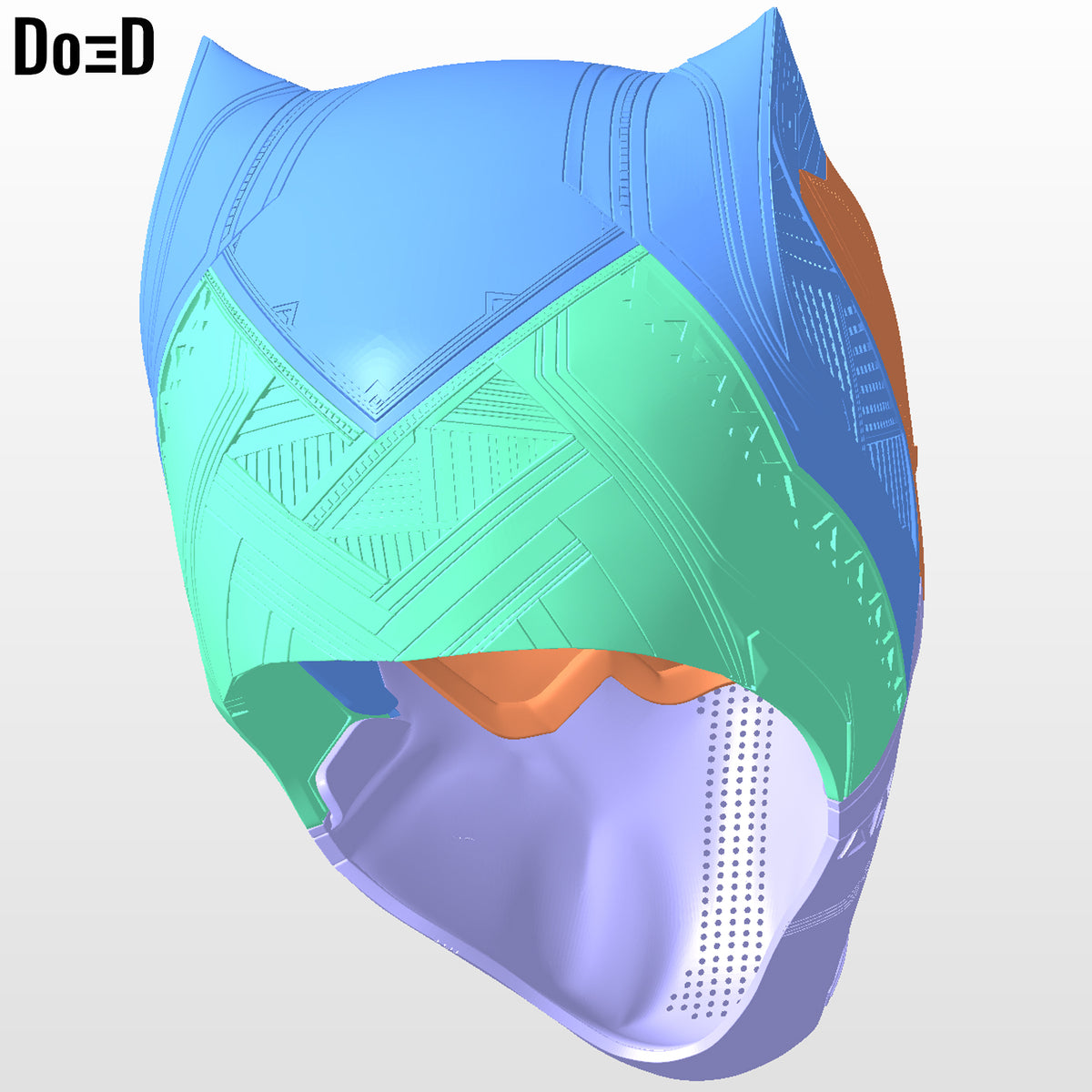 Black Panther Civil War Classic Premium Helmet | 3D Model Project #5284