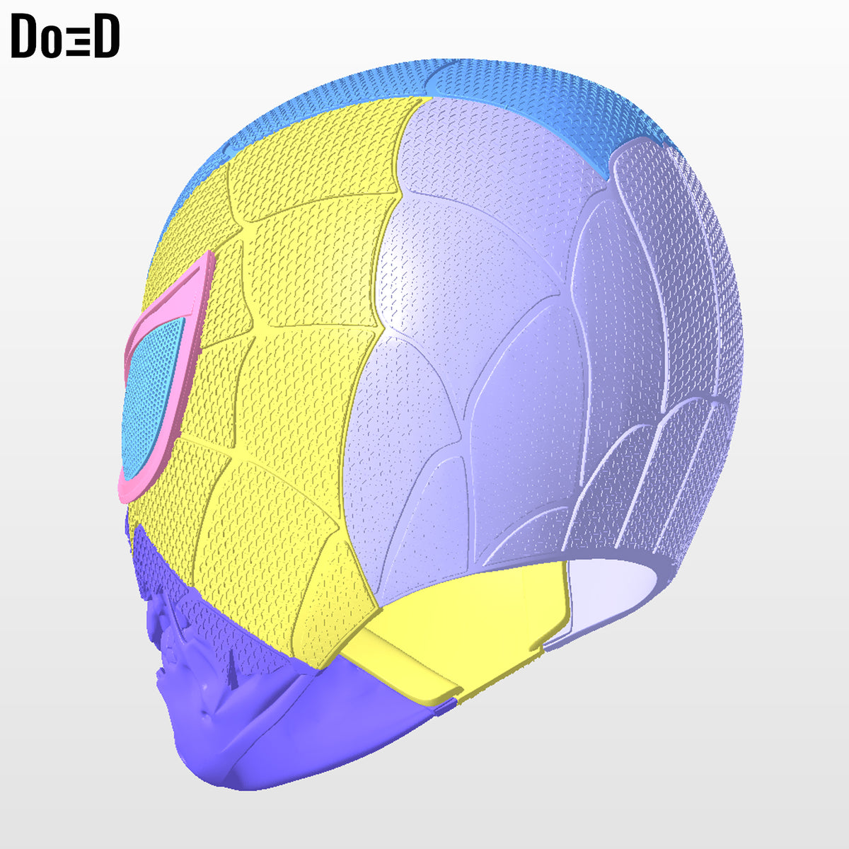 Bundle: Zombie Iron Spider Punk Helmet Spider-man 3D Printable Model STL #ZP32