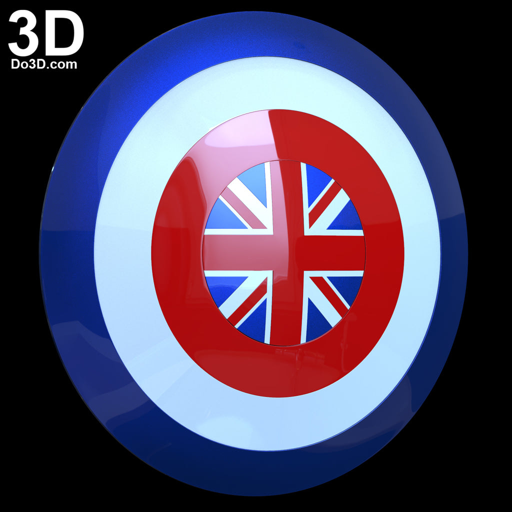 Captain Carter Shield Agent Carter Peggy 3D Printable Model Print File STL #C443