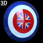 Captain Carter Shield Agent Carter Peggy 3D Printable Model Print File STL #C443