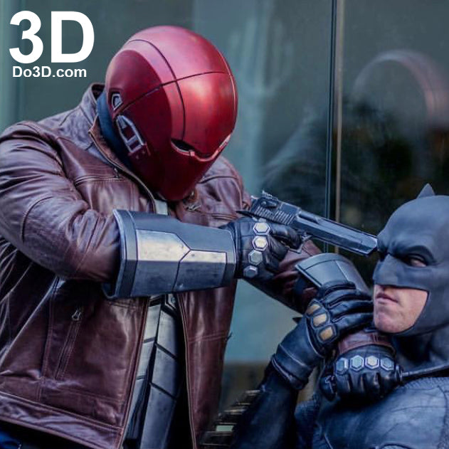 Red Hood Injustice 2 Helmet Cowl | 3D Model Project #2712