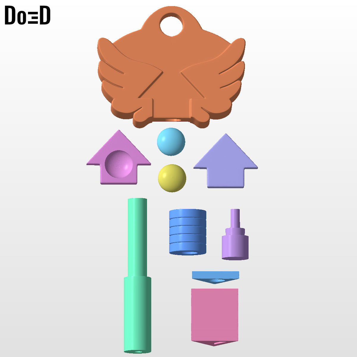 Keys Squid Game Season 3 Prop Key 3D Printable Model Print File #SK111