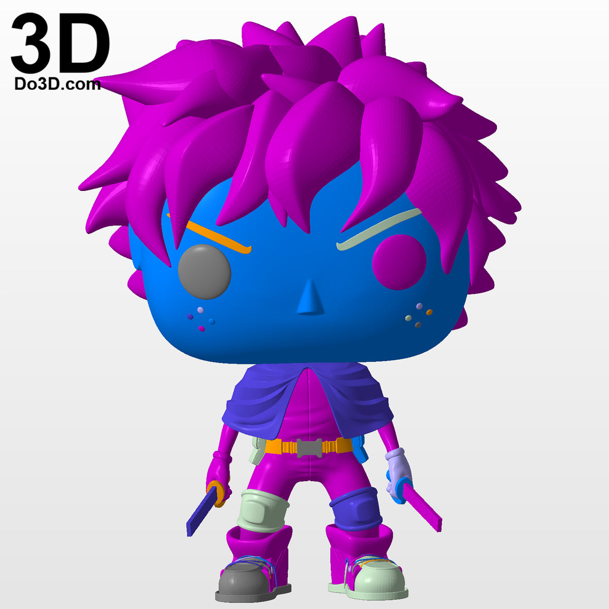My Hero Academia Deku and Eren Jaeger Attack Titan Funko Pop 3D Printable #3997