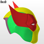 Classic Deadpool helmet | 3D printable model file STL #P805