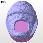 The Thing Popcorn Bucket Do3D Screamer 3D Printable Model #TTS32