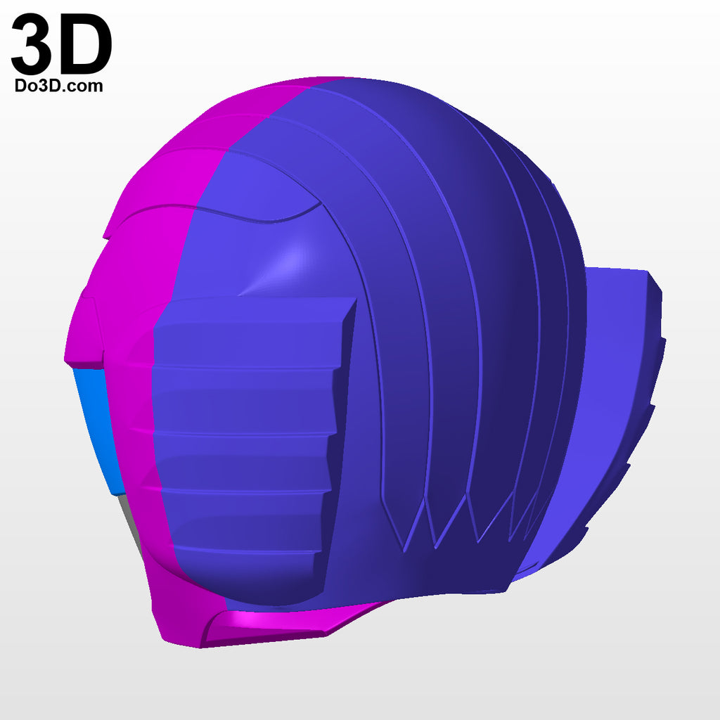 Choujuu Sentai Liveman Bioman Red Falcon Helmet | 3D Model Project #5558