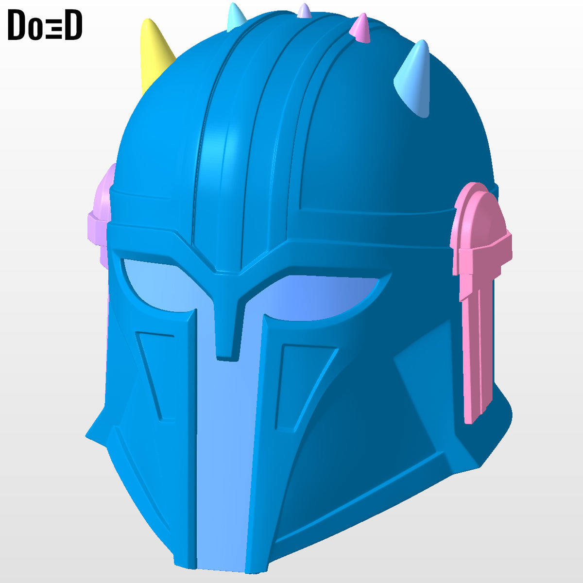 Armorer Mandalorian Helmet Blacksmith | 3D Printable Model Print File STL#N05
