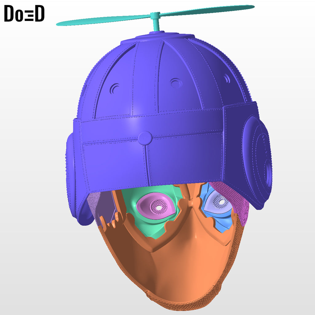 Bundle: Deadpool & Headpool Modular Helmet Pack 3D Printable Model STL File #HH3