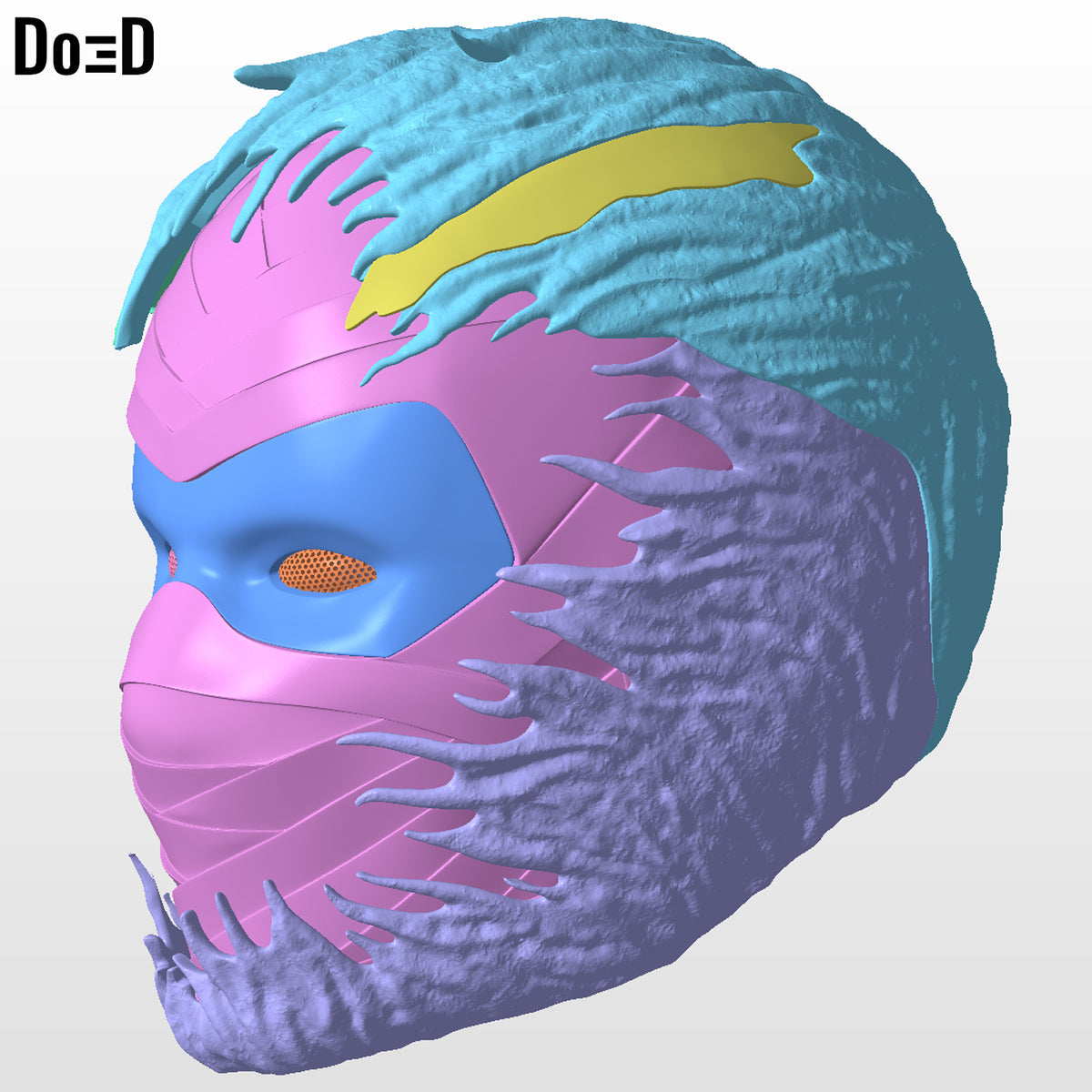 Venomized Moon Knight Helmet Venom STL 3D Printable Model STL #VMK2