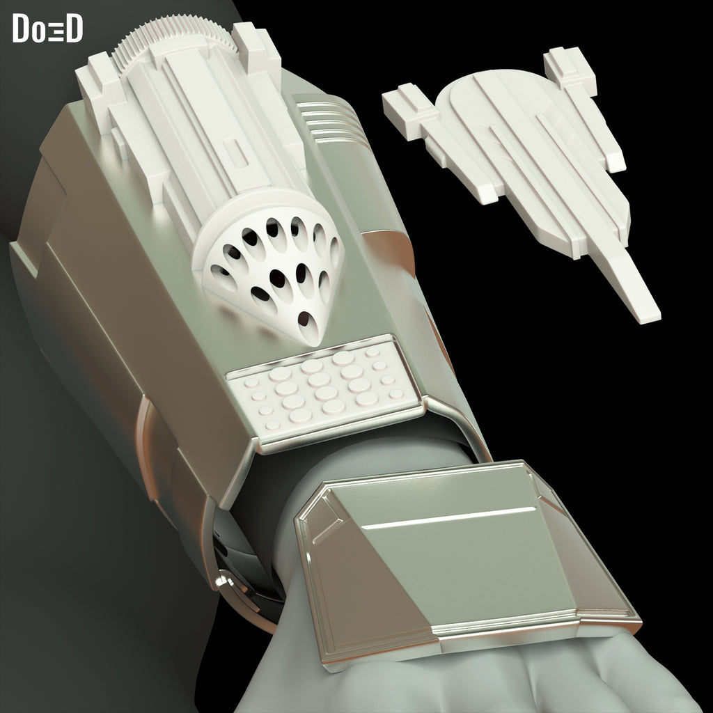 Left Forearm The Mandalorian & Grogu Interchangeable with TV Show 3D Model #MF71