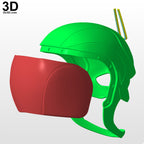 Black Bolt Helmet | 3D Printable Model STL File BB391