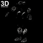 Black Panther 2018 Body Accessory Claws, Necklace, 3D Model Project #4002