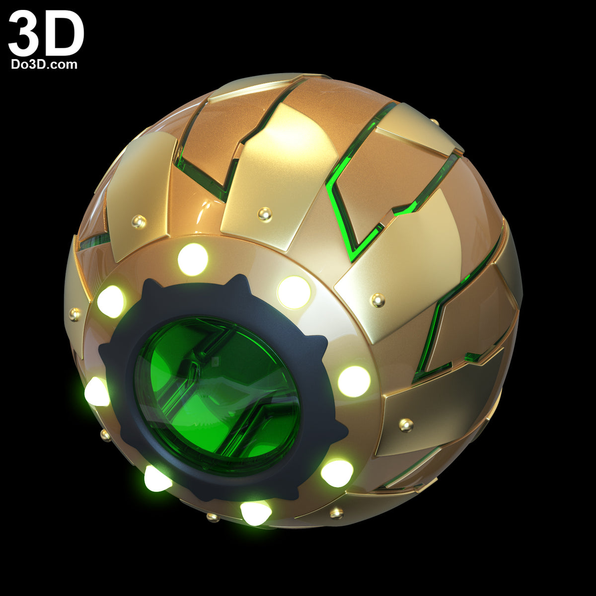 Green Goblin Bomb Pumpkin Bomb Spider-man No Way Home 3D Printable Model STL #Z9