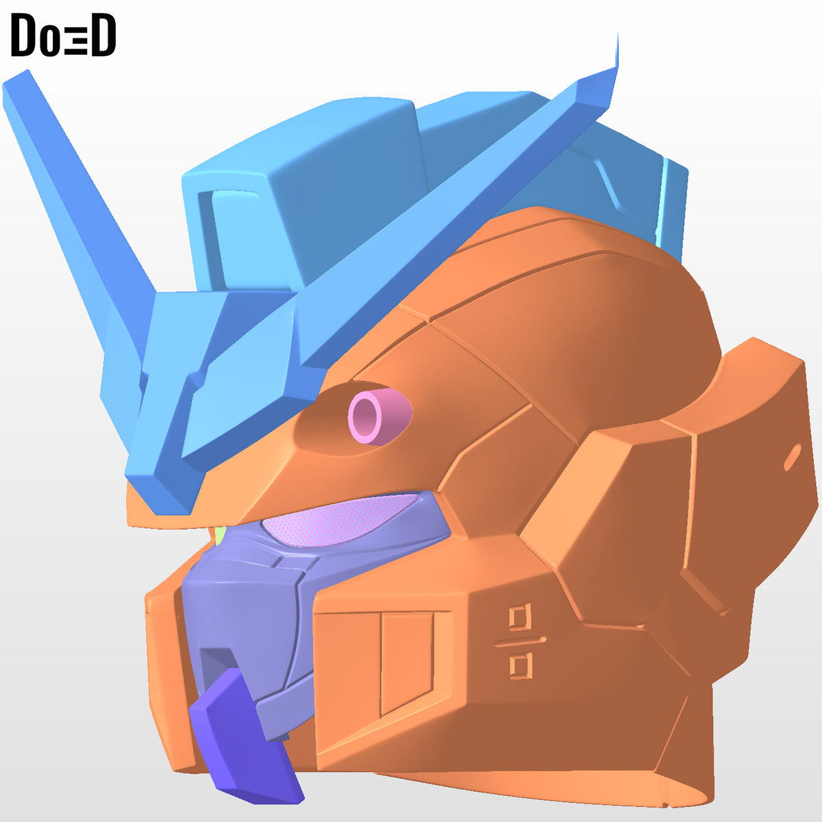 Duel Gundam Assault Shroud Full Body Armor | 3D Model Project #1752