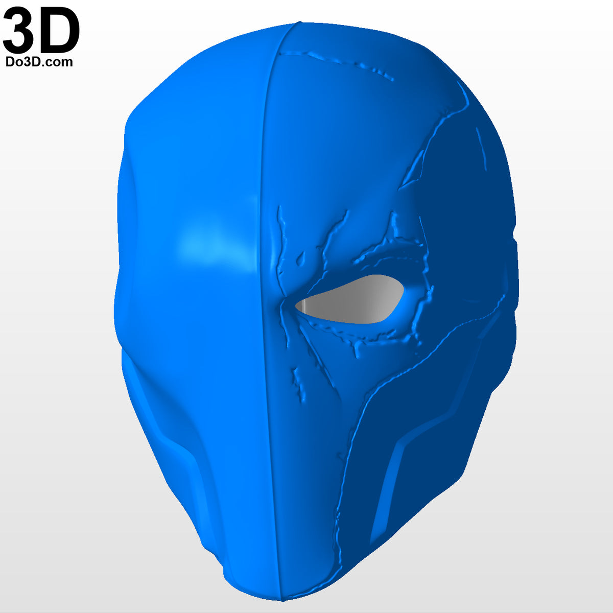 DeathStroke Arkham Origins Helmet | 3D Printable Model Print File STL file #DA10