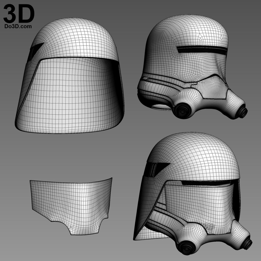 Snowtrooper Helmet + Armor Star Wars  | 3D Model Project #31