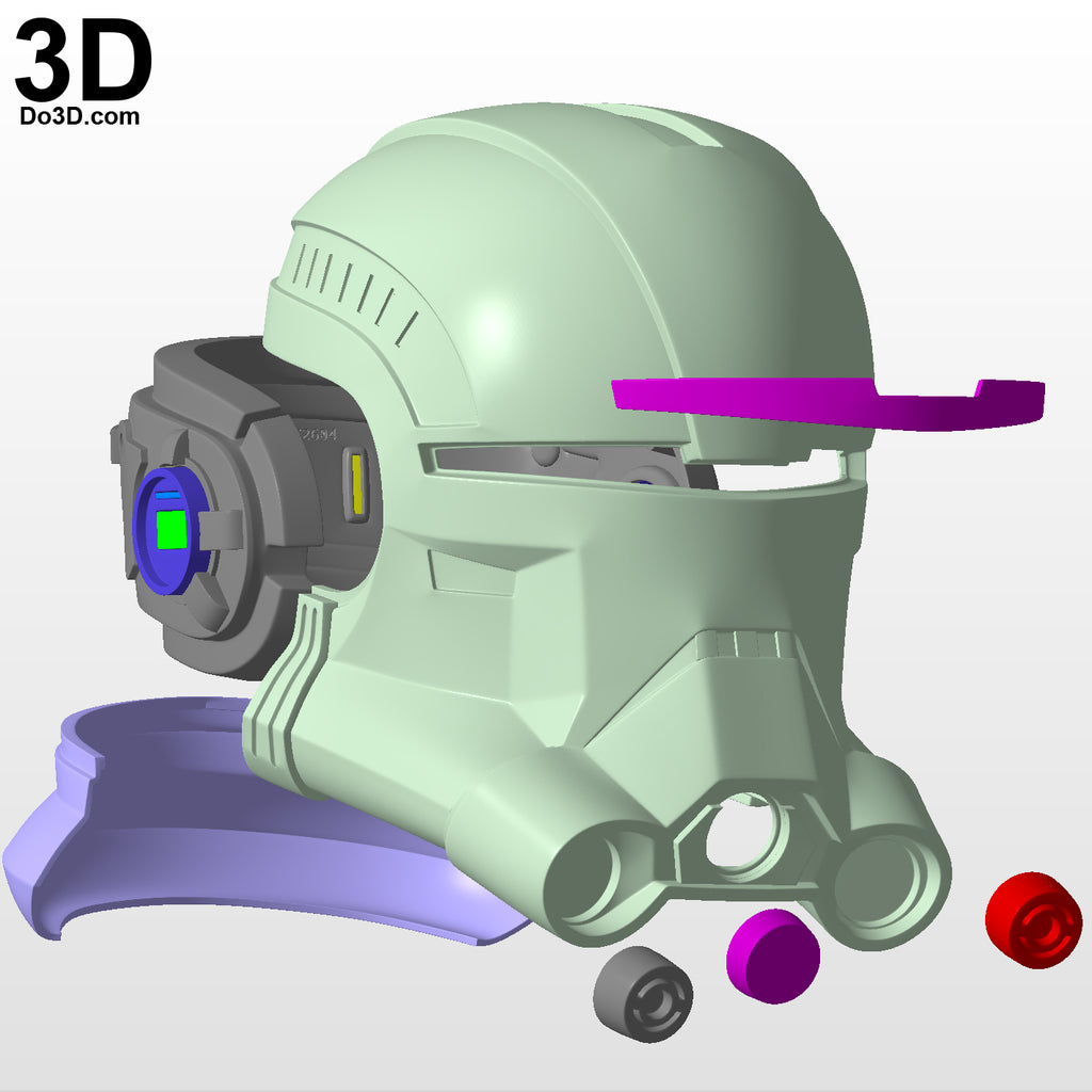 Echo Bad Batch Full Body Armor | 3D Printable Model #E111