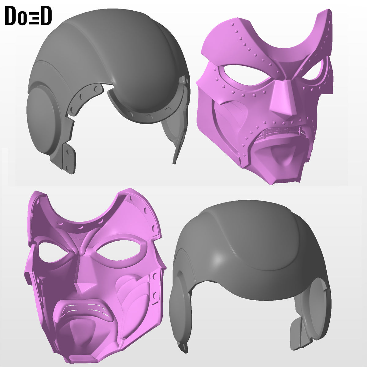 Doctor Doom SS Helmet Dr. Mask | 3D Printable Model #D266