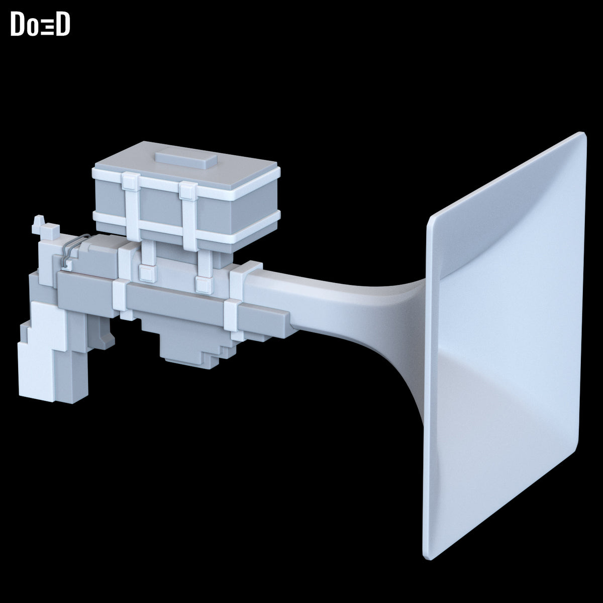 Henry’s Tater Tot Gun Weapon Minecraft Movie 3D Model STL #HG29