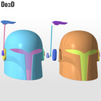 Sabine Wren Complete Pack Helmet + Armors + Lightsaber) 3D Printable Model #6G92