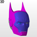 Ironbat Helmet Iron Man and Batman What If Iron Bat 3D Printable Model STL #IB19