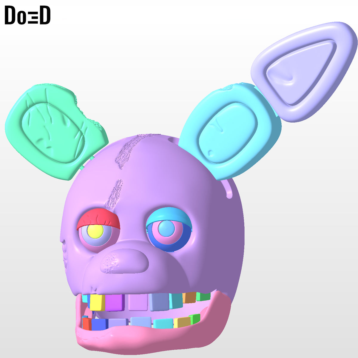 Spring Bonnie Helmet Five Nights at Freddy's | 3D printable model file #SBD1