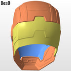 Iron Man Patriot Armor Suit Classic | 3D Printable Model Project #36