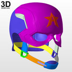 Captain America 2021 Helmet John Walker Version | 3D Printable Model #JC81